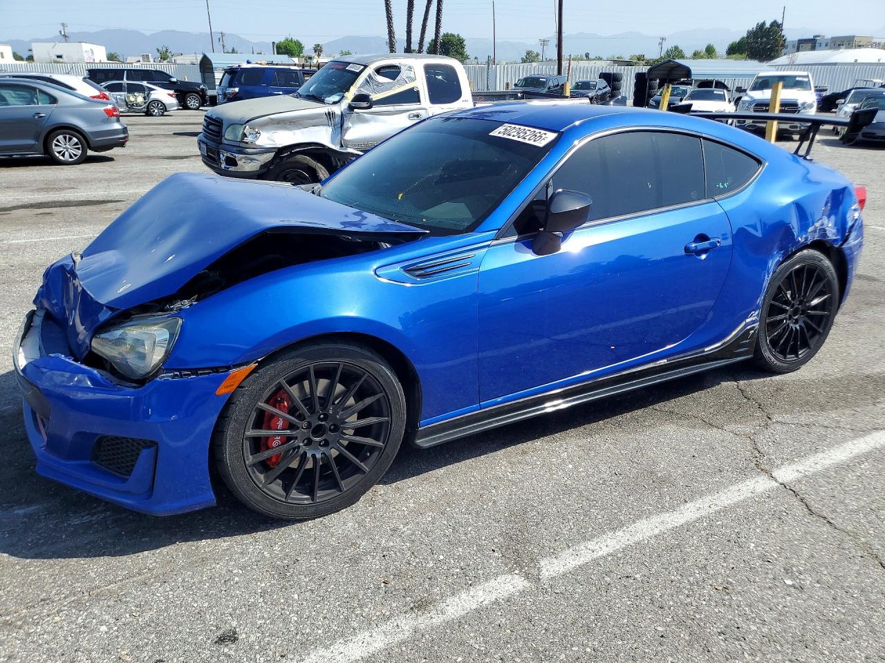 2018 Subaru BRZ tS, VIN JF1ZCAD19J9600963 — Перед