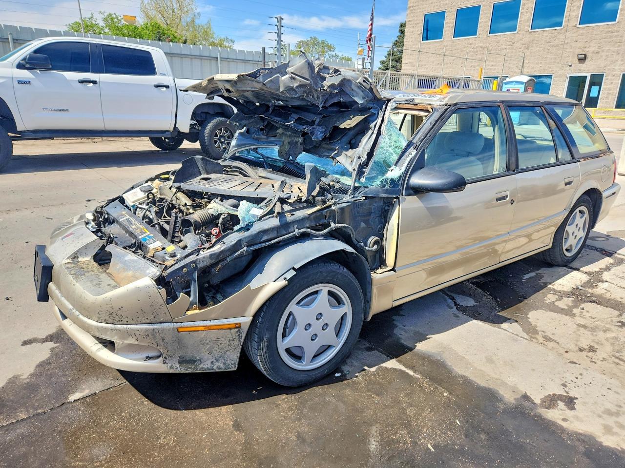 1995 Saturn SW, VIN 1G8ZK827XSZ291058 — Перед
