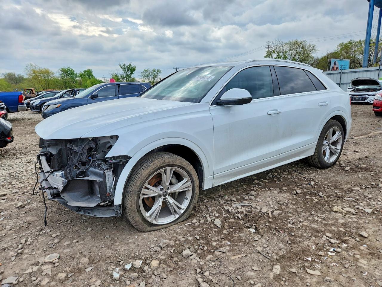 2023 Audi Q8 Premium Plus, VIN WA1BVBF14PD040648 — Front end