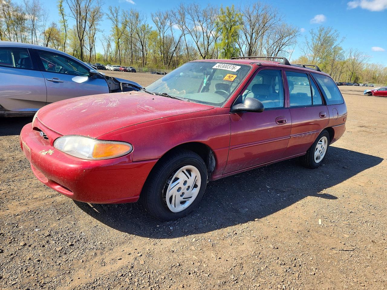 1998 Ford Escort, VIN 1FAFP15P1WW240624 — Interior fire