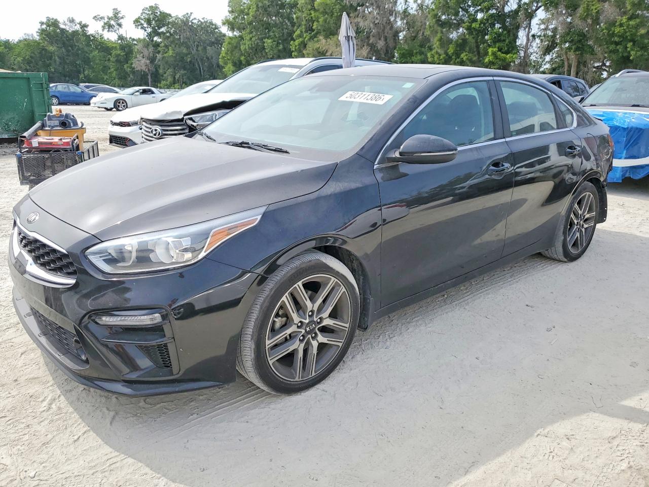 2021 Kia Forte EX, VIN 3KPF54AD6ME298152 — Rear end