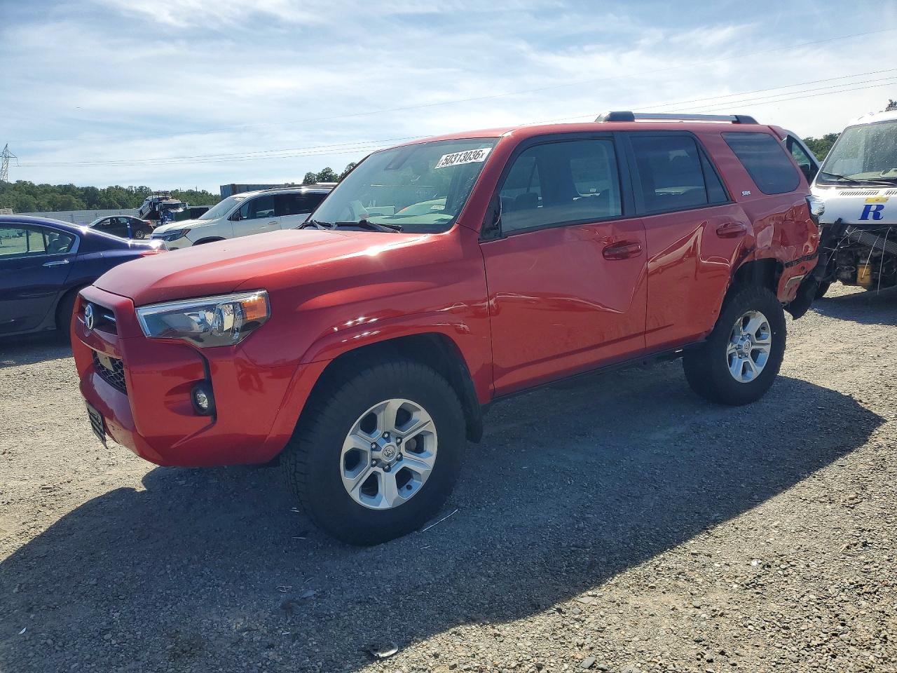 2022 Toyota 4Runner SR5 Premium, VIN JTENU5JR7N6006723 — Rear end