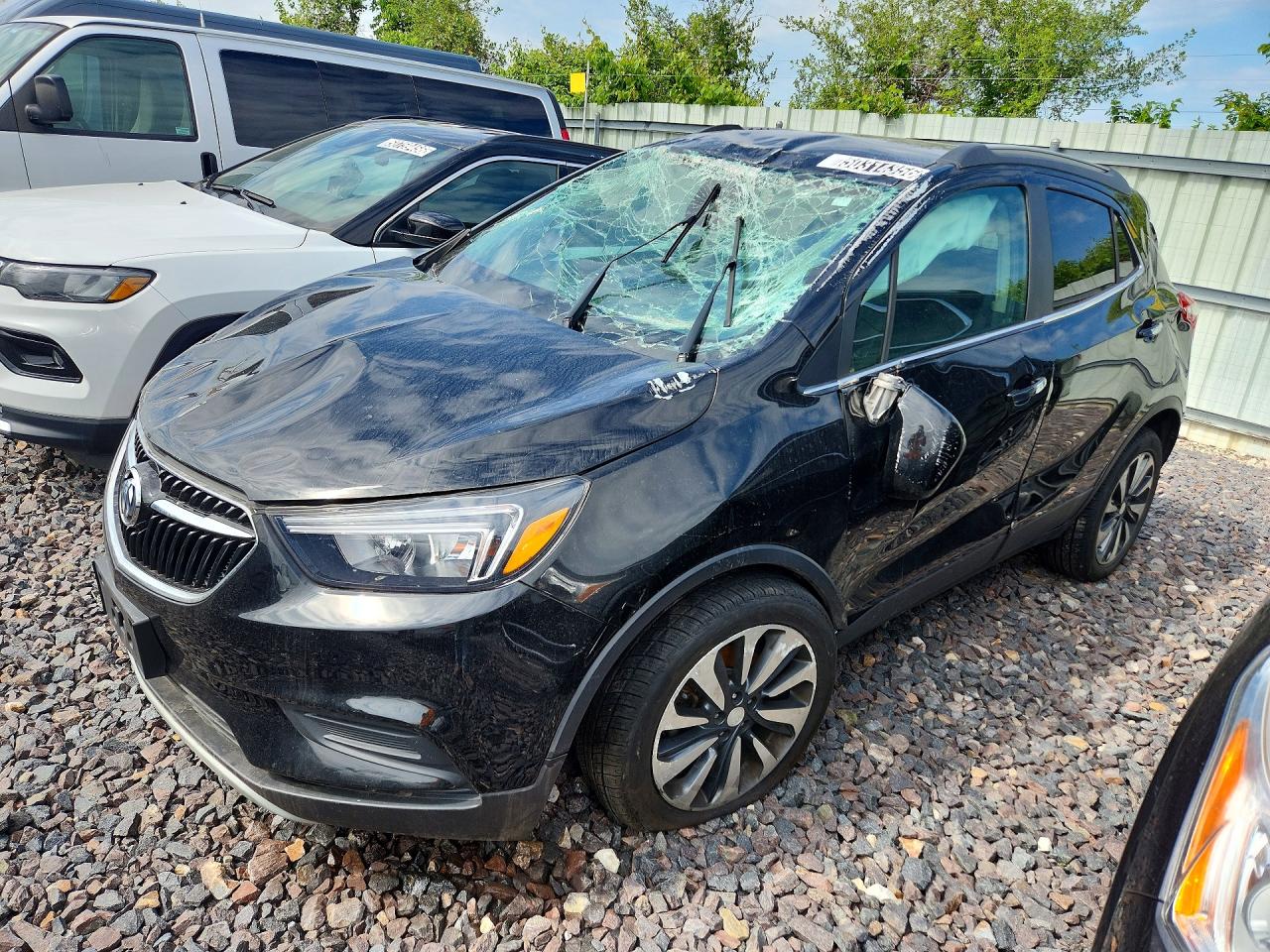 2021 Buick Encore Preferred, VIN KL4CJESM7MB365139 — Опрокидывание