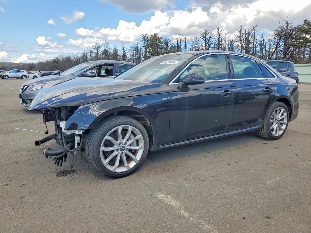 2019 Audi A4 Premium Plus, VIN WAUENAF4XKN005362 — Front end