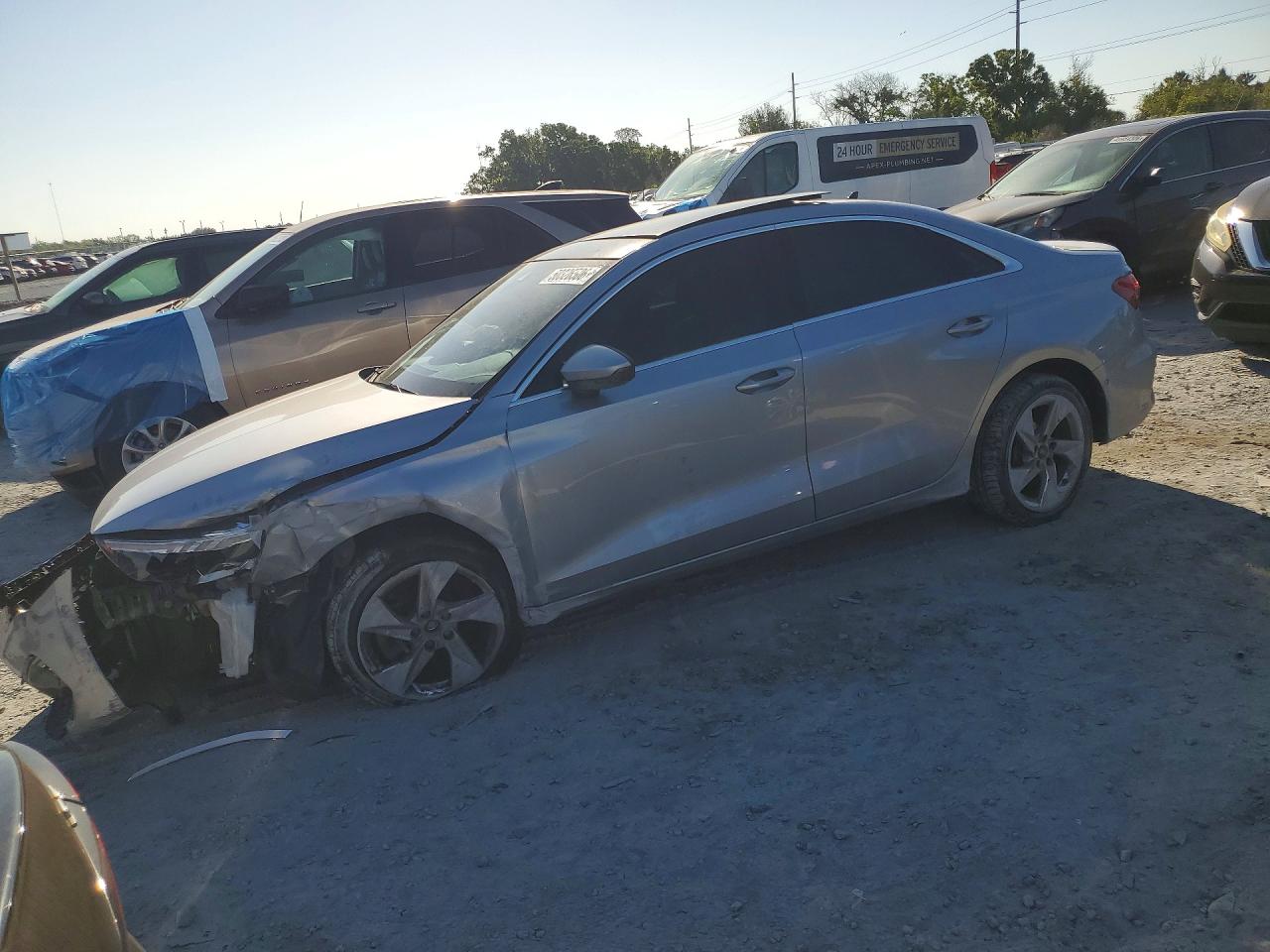 2024 Audi A3 Premium, VIN WAUAUDGY6RA035674 — Перед