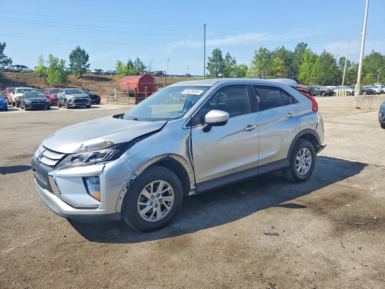 2018 Mitsubishi Eclipse Cross ES, VIN JA4AT3AA2JZ068151 — Rear end
