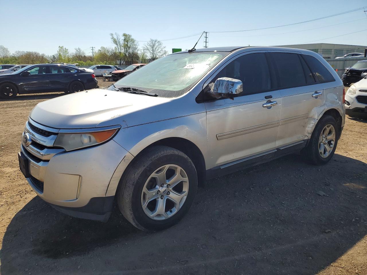 2011 Ford Edge SEL, VIN 2FMDK3JC1BBA84221 — Side