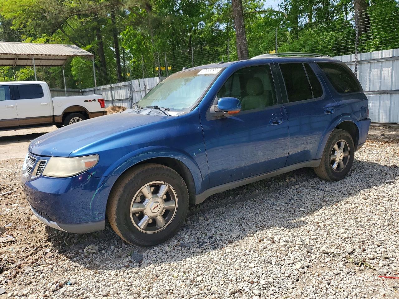 2005 Saab 9-7X Linear, VIN 5S3ET13S952800706 — Rear end