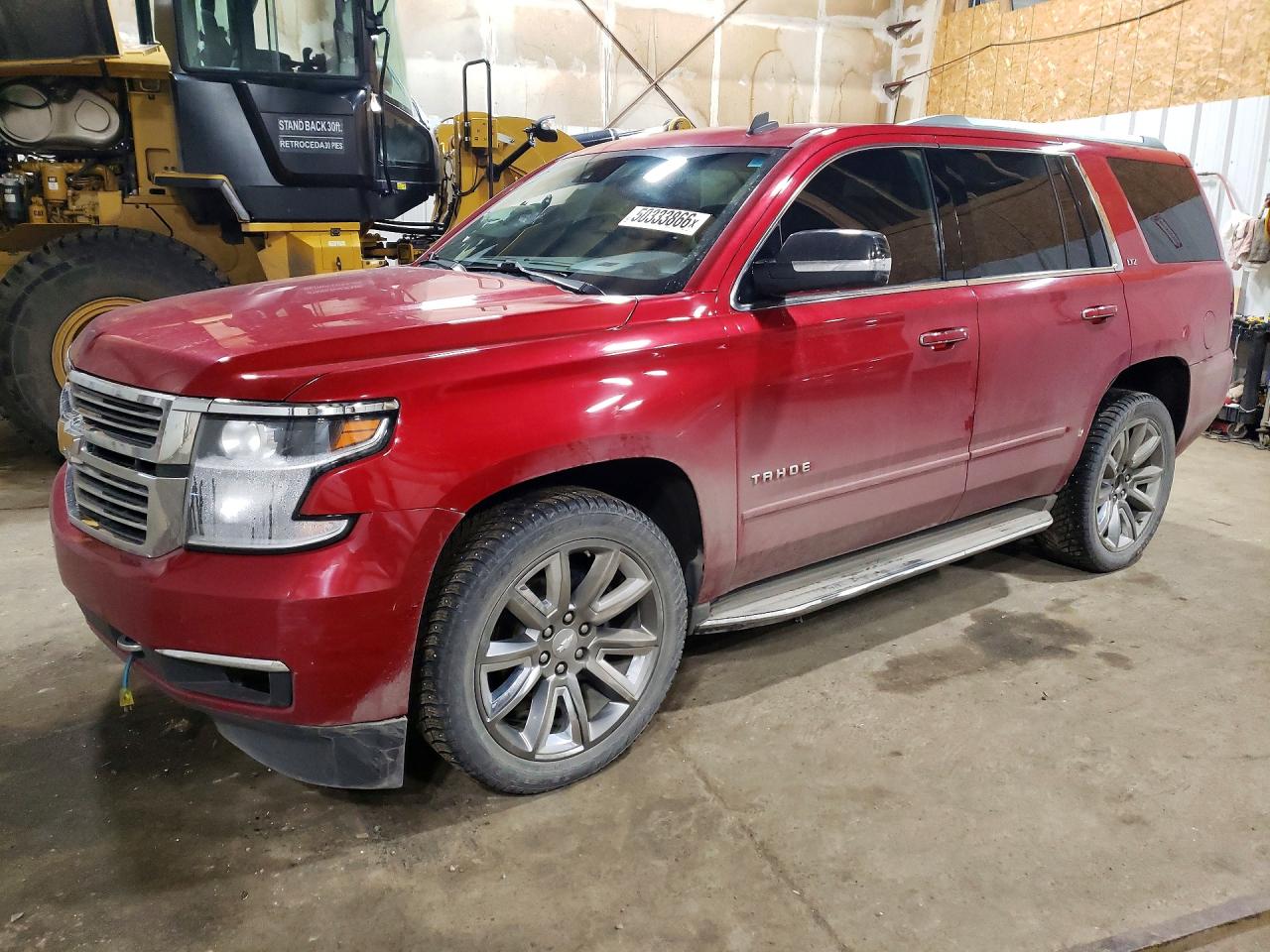 2015 Chevrolet Tahoe LTZ, VIN 1GNSCCKC6FR214365 — Зад