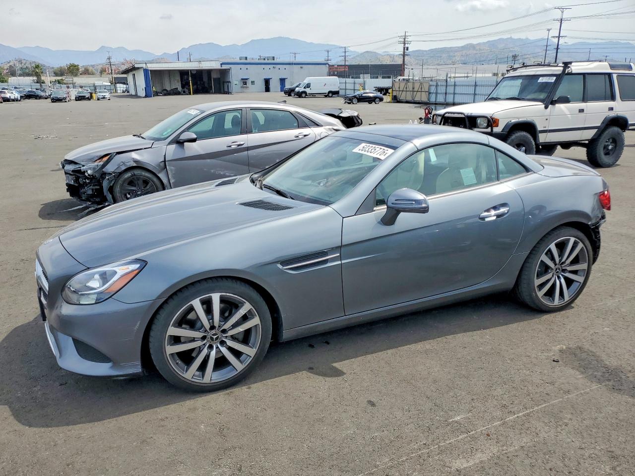 2020 Mercedes-Benz SLC 300, VIN WDDPK3JA1LF167010 — Rear end