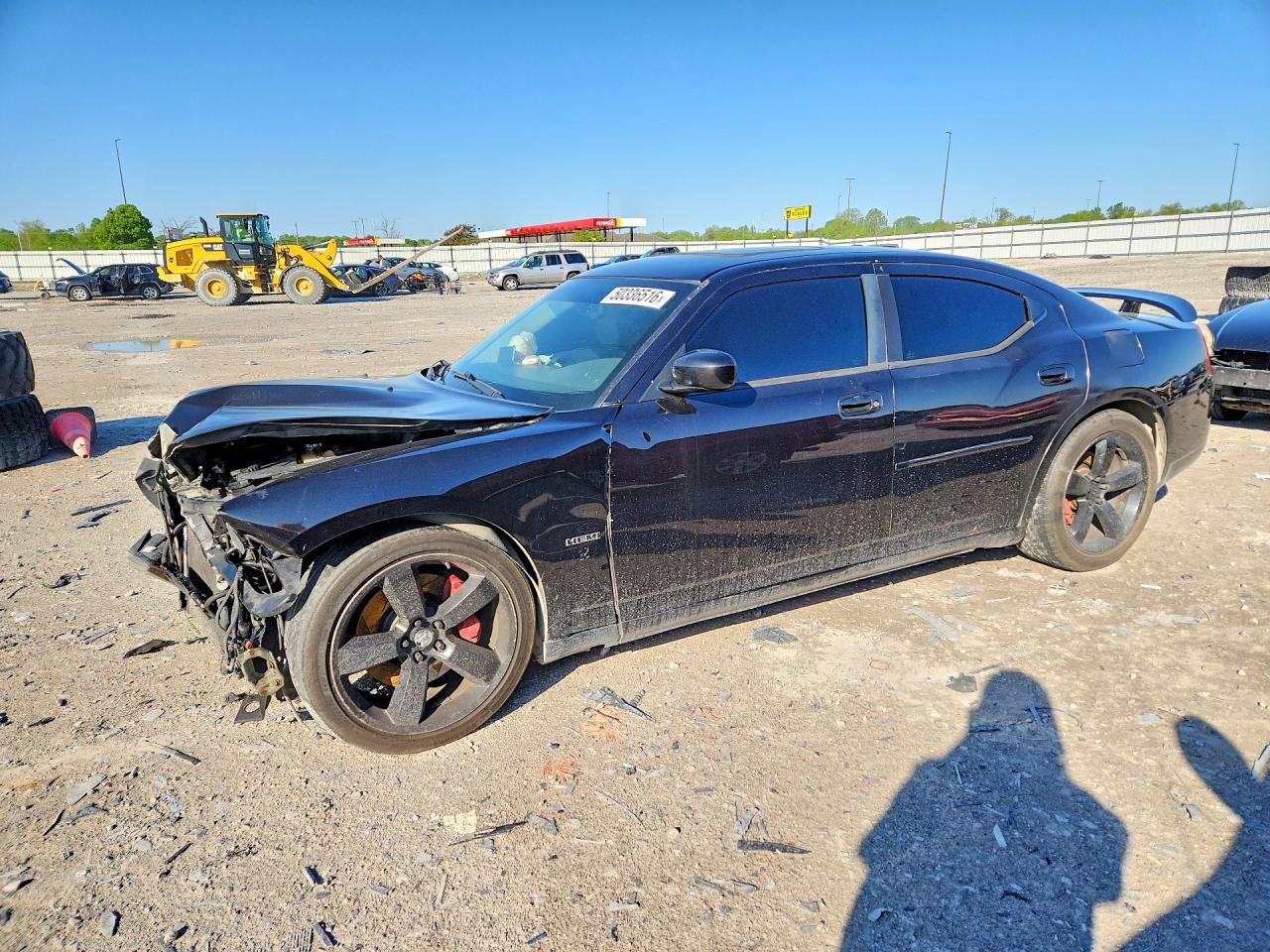 2007 Dodge Charger SRT-8, VIN 2B3LA73W27H725643 — Front end