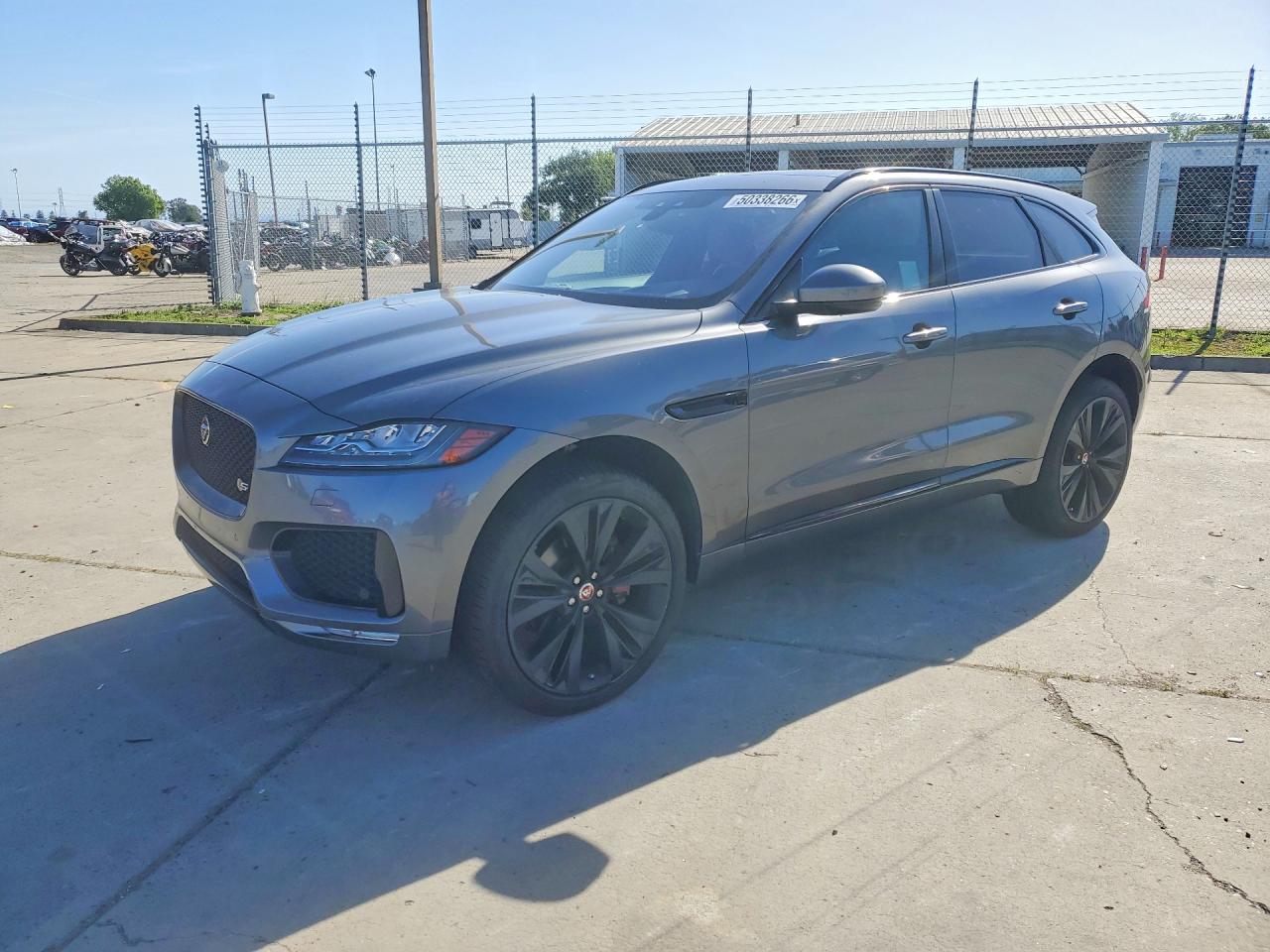 2017 Jaguar F-Pace S, VIN SADCM2BVXHA880009 — Vandalism