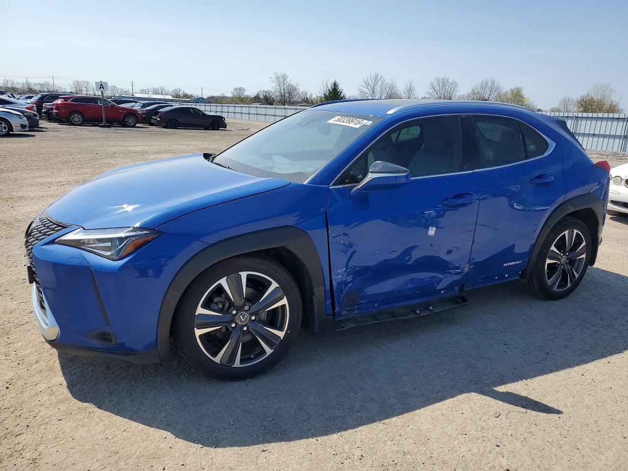 2021 Lexus UX 250h Luxury, VIN JTHL9JBH6M2038191 — Undercarriage