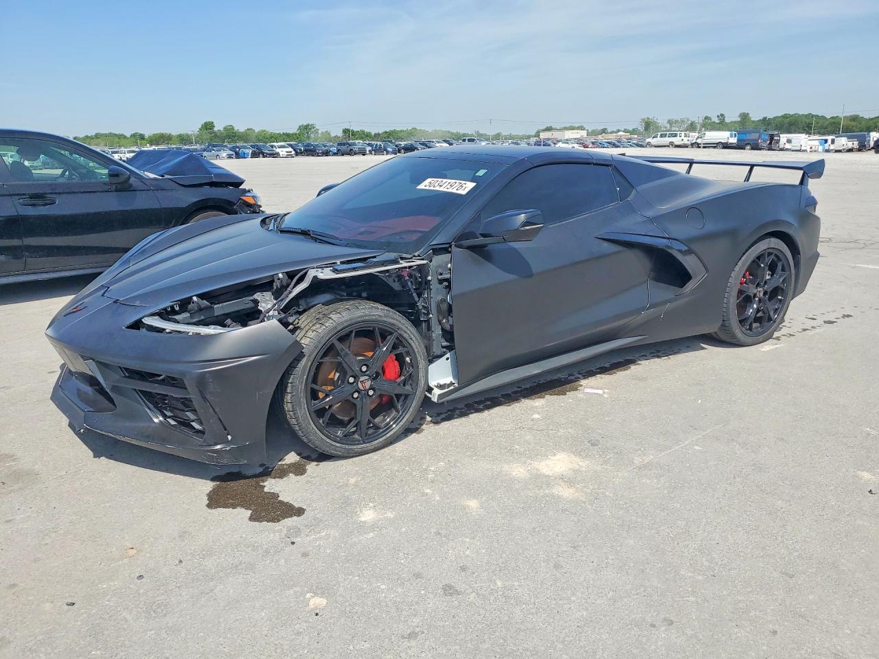 2022 Chevrolet Corvette 3LT, VIN 1G1YC3D46N5112247 — Front end