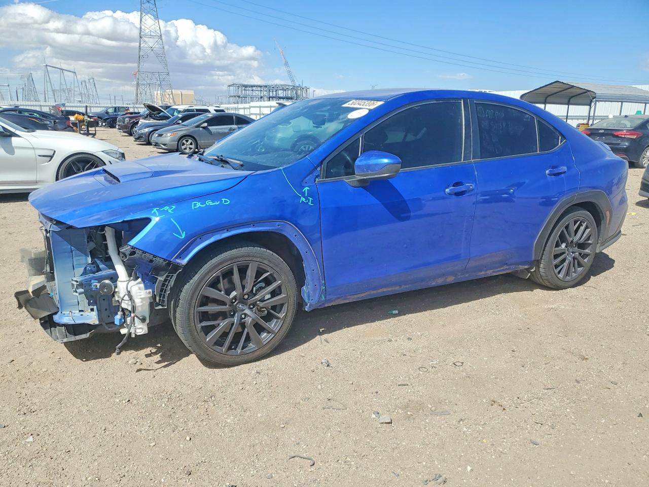 2024 Subaru WRX Premium, VIN JF1VBAH65R9800547 — Front end