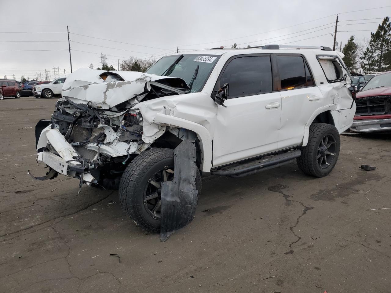 2019 Toyota 4Runner SR5, VIN JTEBU5JR1K5718763 — Front end