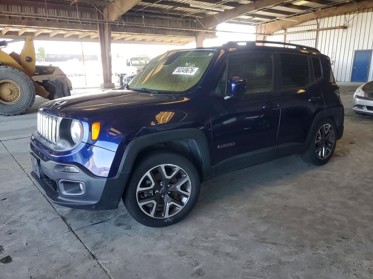 2016 Jeep Renegade Latitude, VIN ZACCJABT7GPD58806 — Interior fire