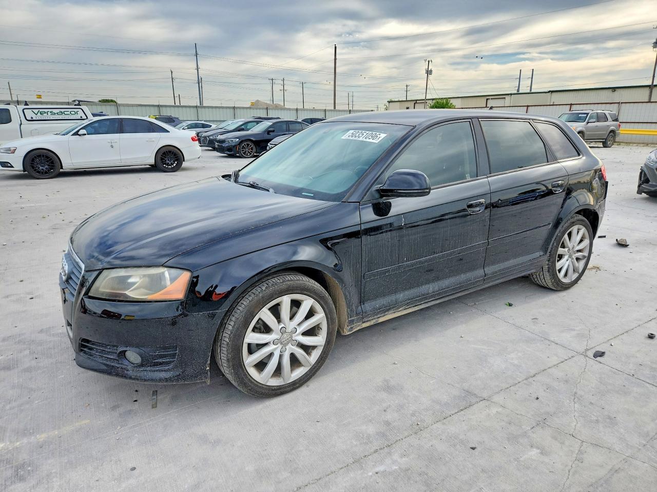 2009 Audi A3 Sportback S line, VIN WAUHF78P99A076302 — Зад