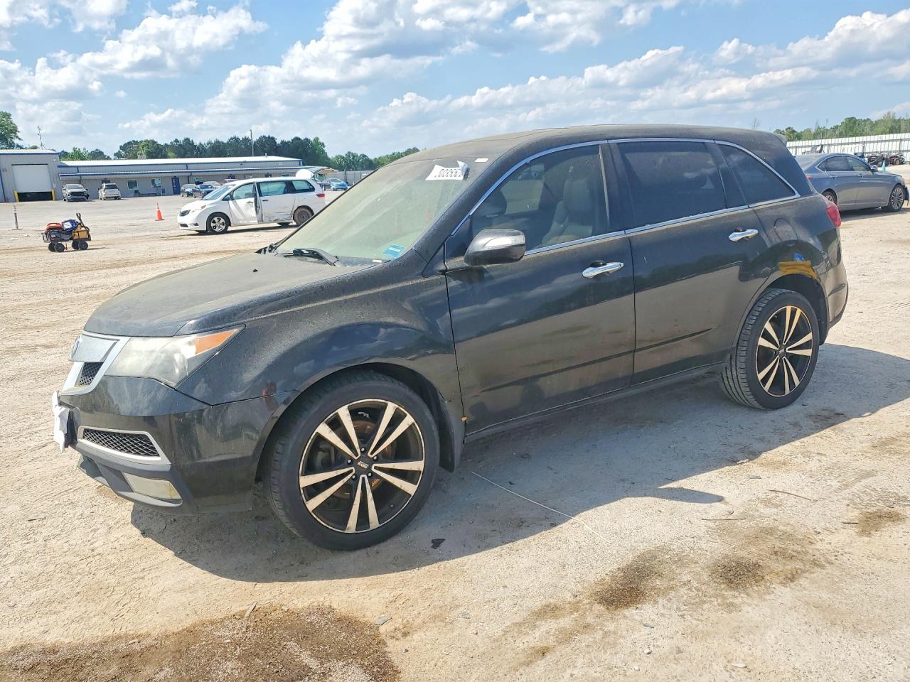 2013 Acura MDX Technology, VIN 2HNYD2H44DH507053 — Burn