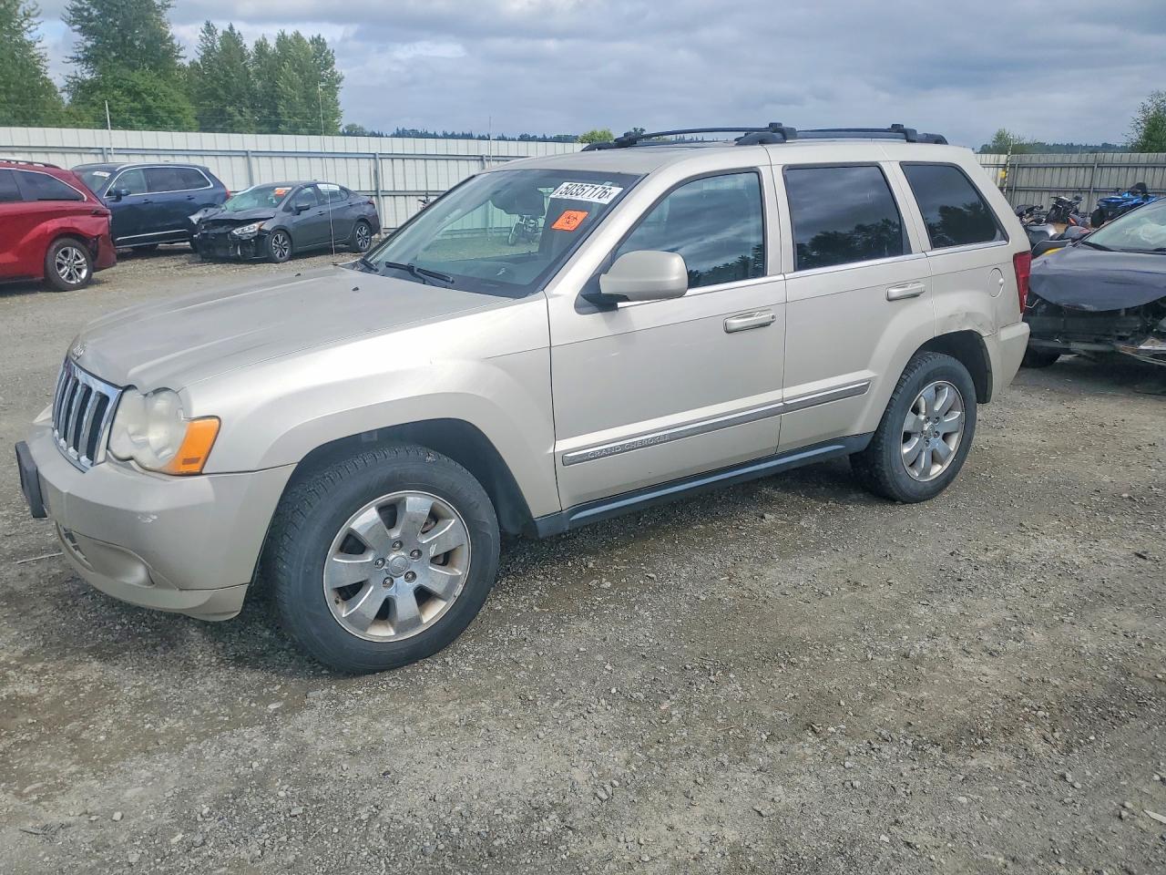 2008 Jeep Grand Cherokee Limited, VIN 1J8HR58298C116487 — Rear end