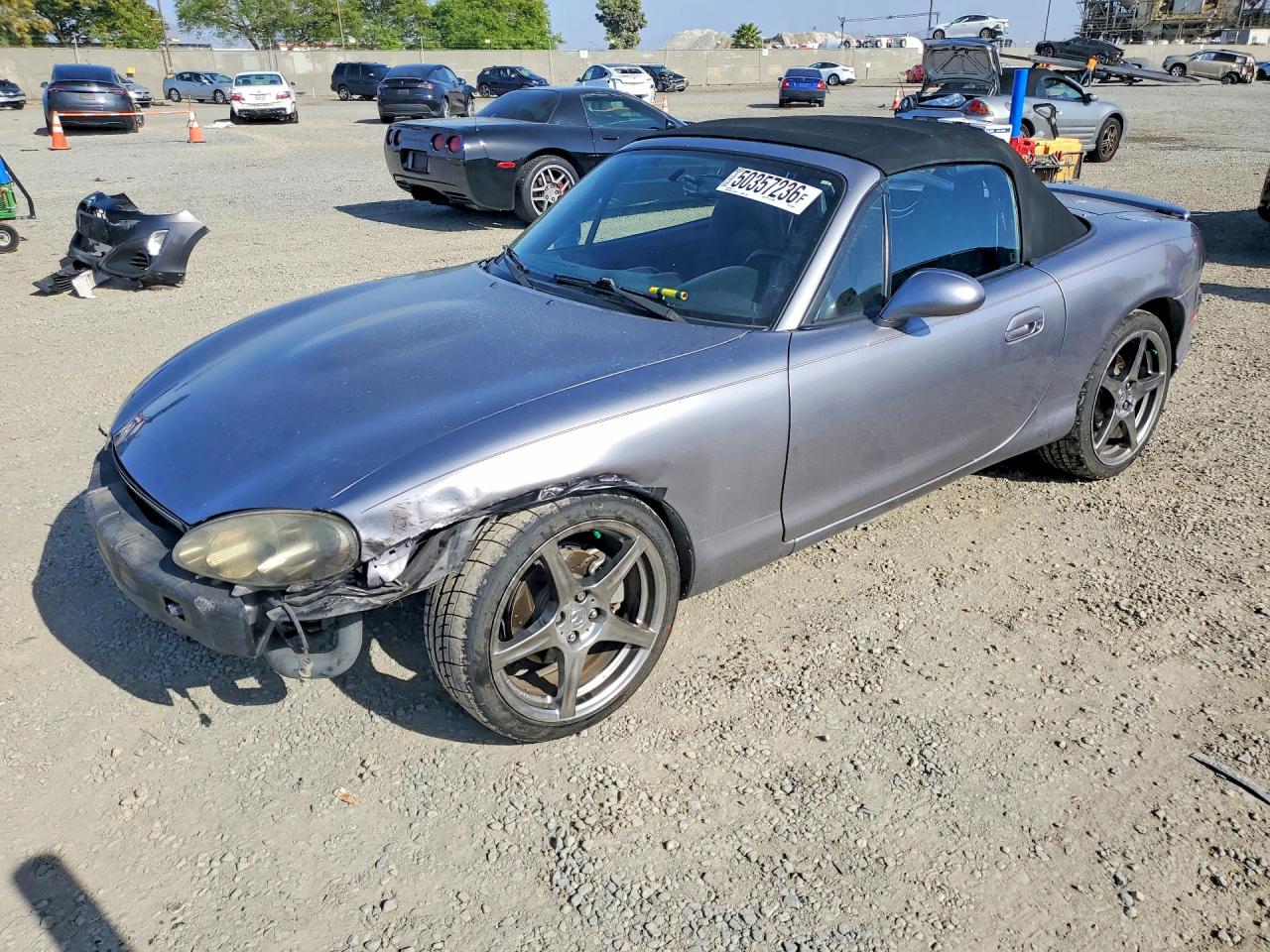 2004 Mazda MX-5 Miata Mazdaspeed, VIN JM1NB354740409387 — Front end