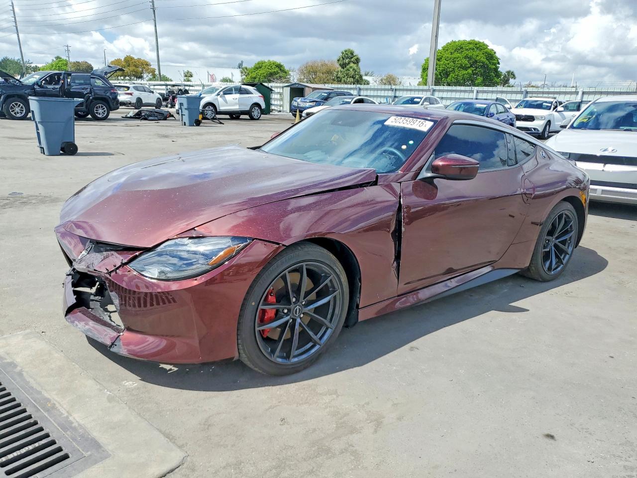 2024 Nissan Z Performance, VIN JN1BZ4BH8RM361669 — Front end