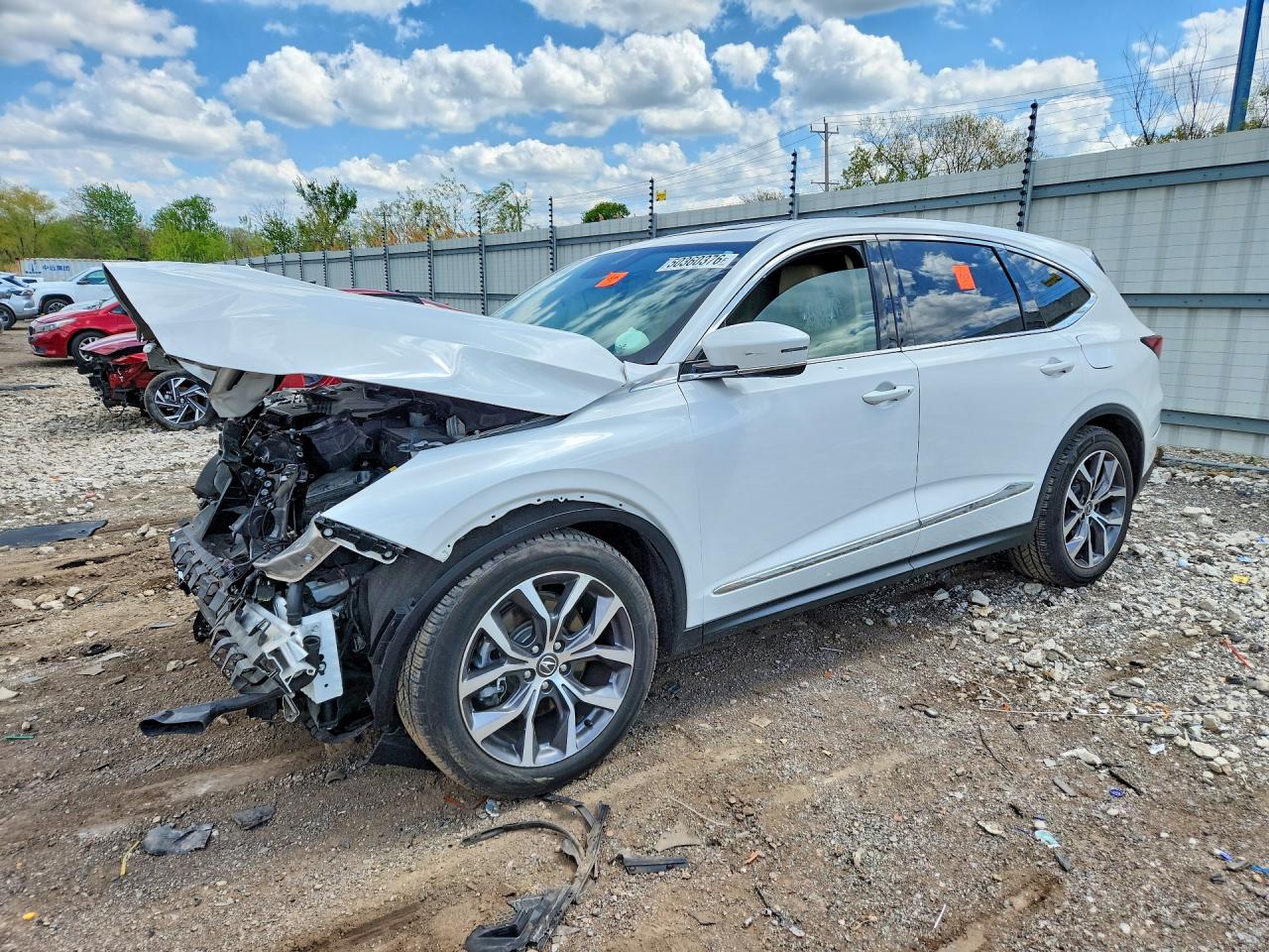 2023 Acura MDX Technology, VIN 5J8YE1H42PL002232 — Front end