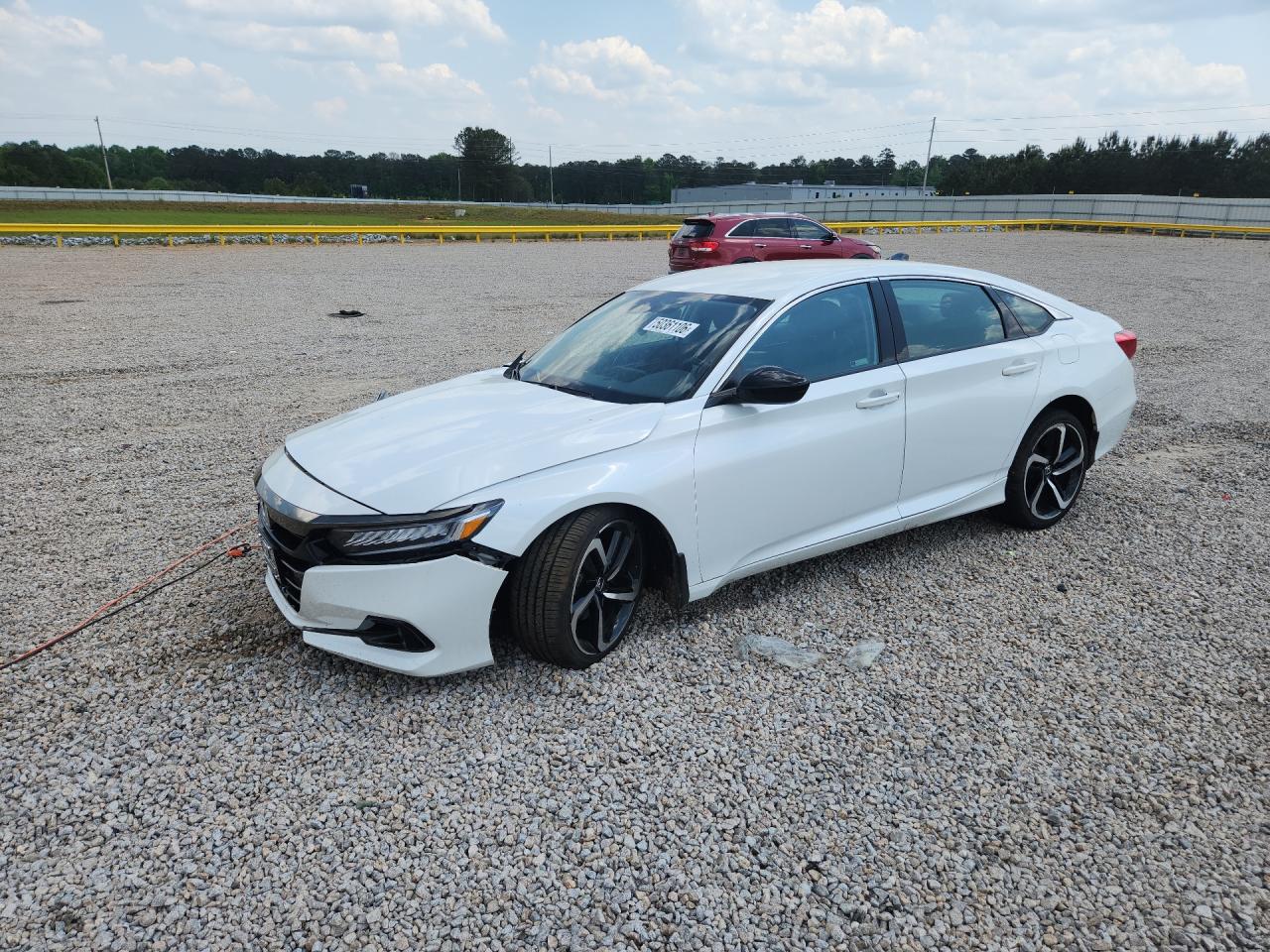 2022 Honda Accord Sport SE, VIN 1HGCV1F48NA122896 — Перед