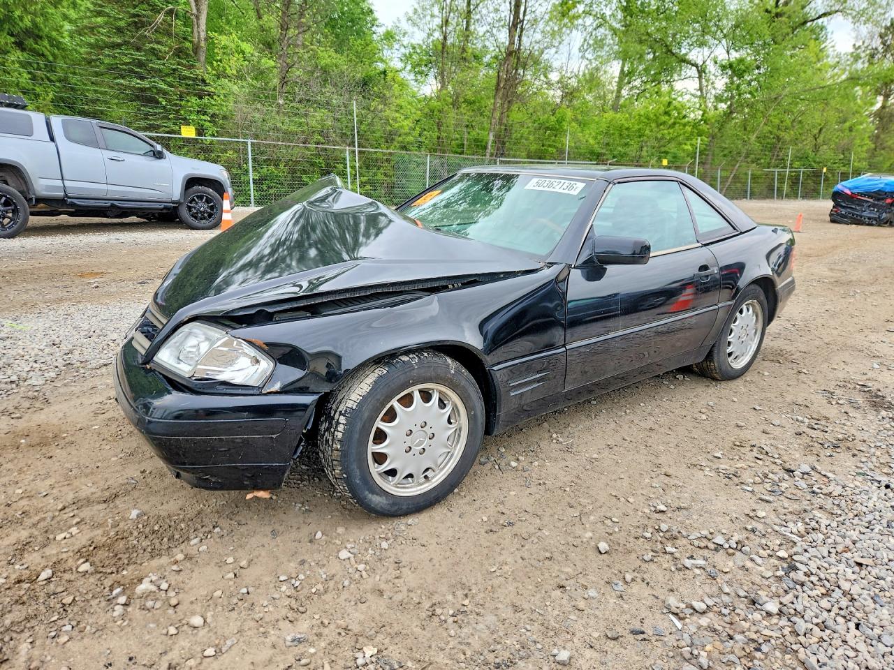 1997 Mercedes-Benz SL 500, VIN WDBFA67FXVF147126 — Front end