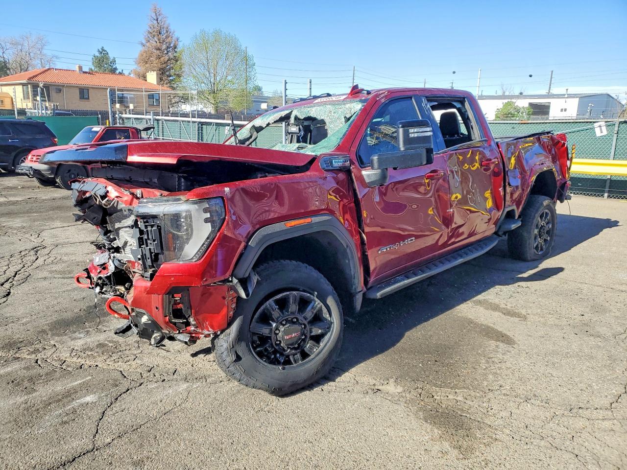 2025 GMC Sierra 2500HD AT4, VIN 1GT4UPEY2SF235979 — All over