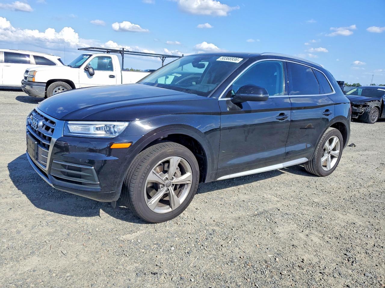 2020 Audi Q5 Premium, VIN WA1ANAFY1L2002366 — Water / flood