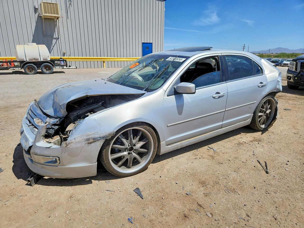 2006 Ford Fusion SEL, VIN 3FAHP08116R182253 — Front end