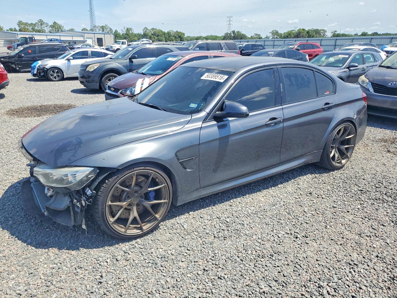 2015 BMW M3, VIN WBS3C9C52FP803224 — Перед