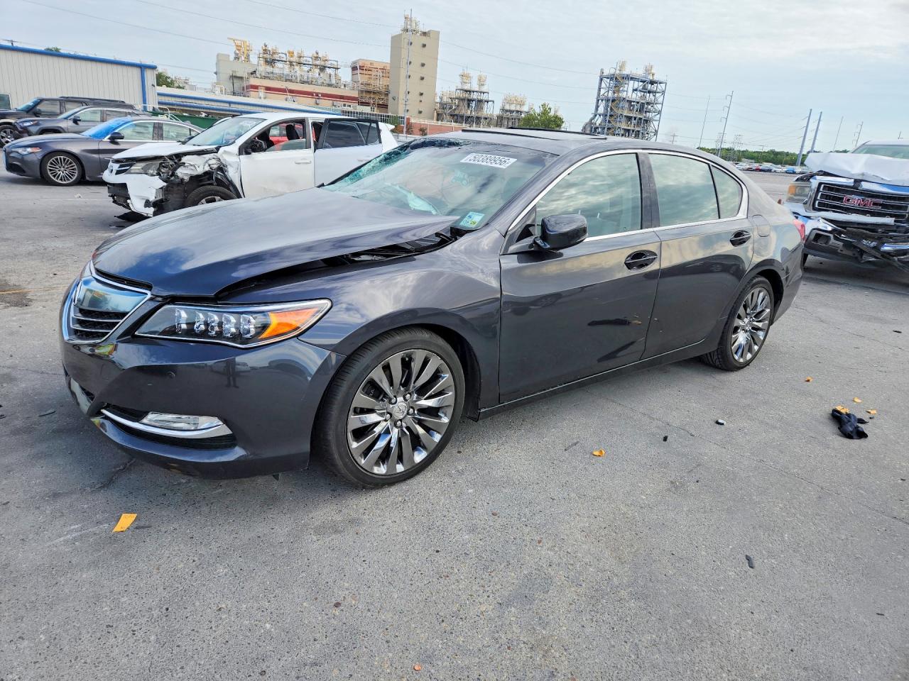 2015 Acura RLX Advance, VIN JH4KC1F98FC001592 — Side