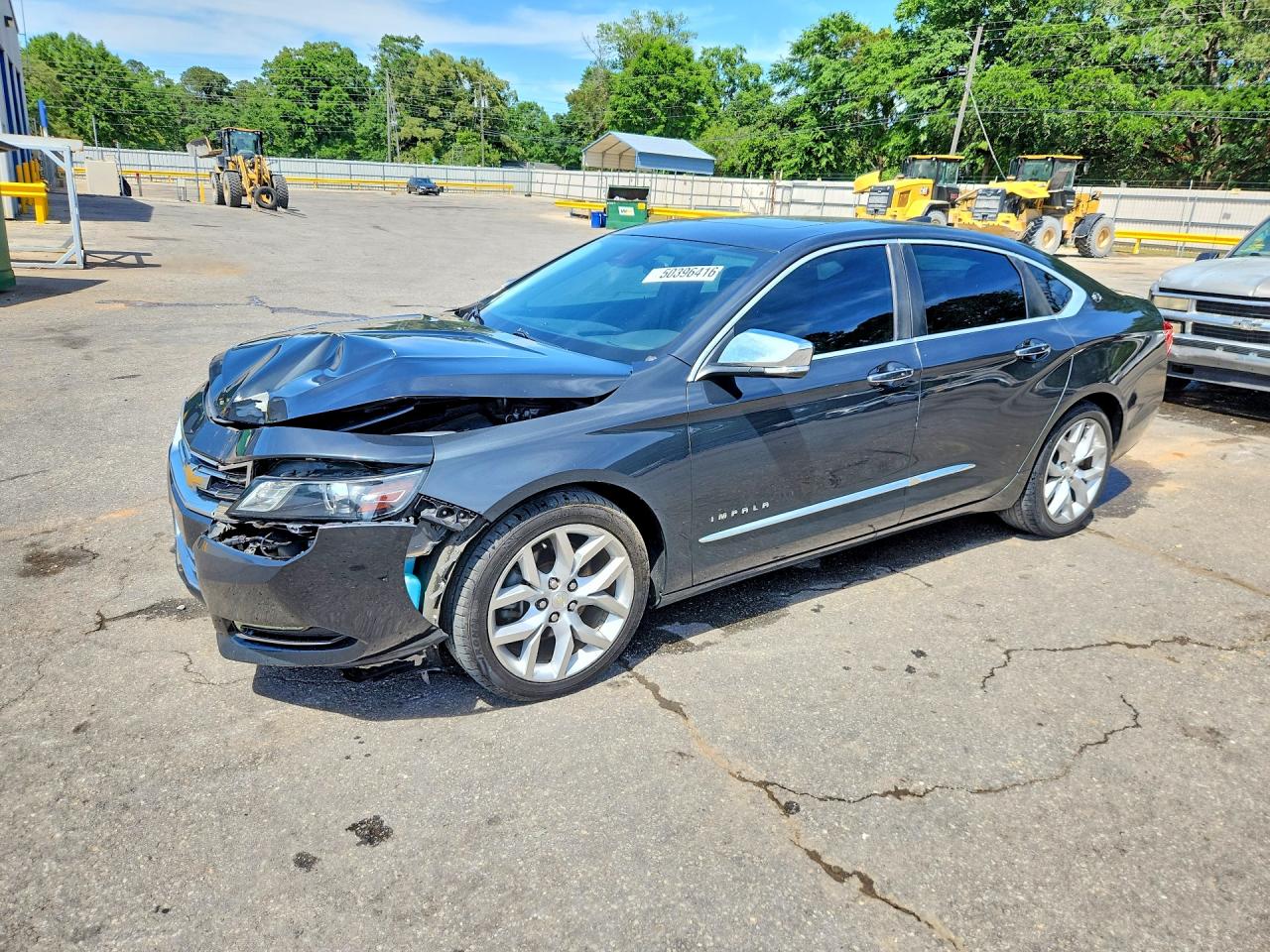2015 Chevrolet Impala LTZ, VIN 2G1165S36F9131710 — Front end