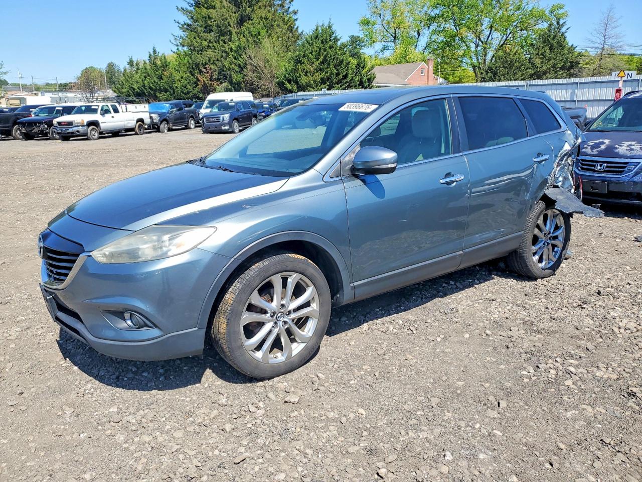 2013 Mazda CX-9 Grand Touring, VIN JM3TB3DV6D0413570 — Зад