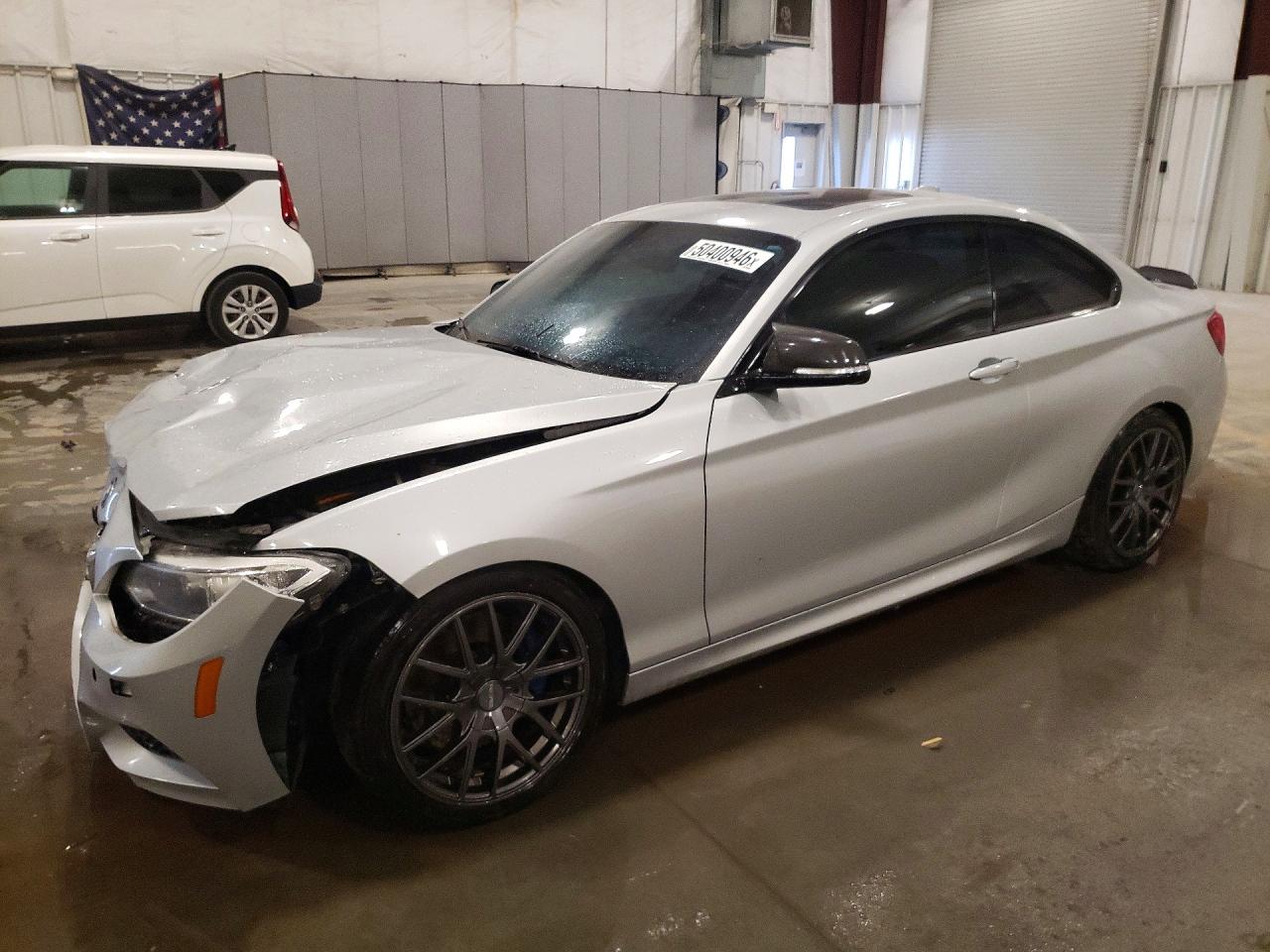2015 BMW 2 Series M235i xDrive, VIN WBA1J9C51FV371187 — Front end