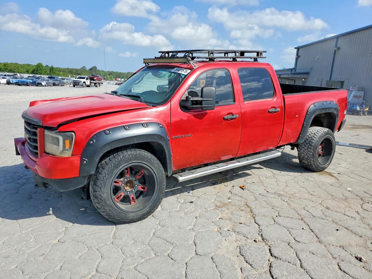 2010 GMC Sierra 2500HD SLE, VIN 1GT4K0BG5AF154613 — All over