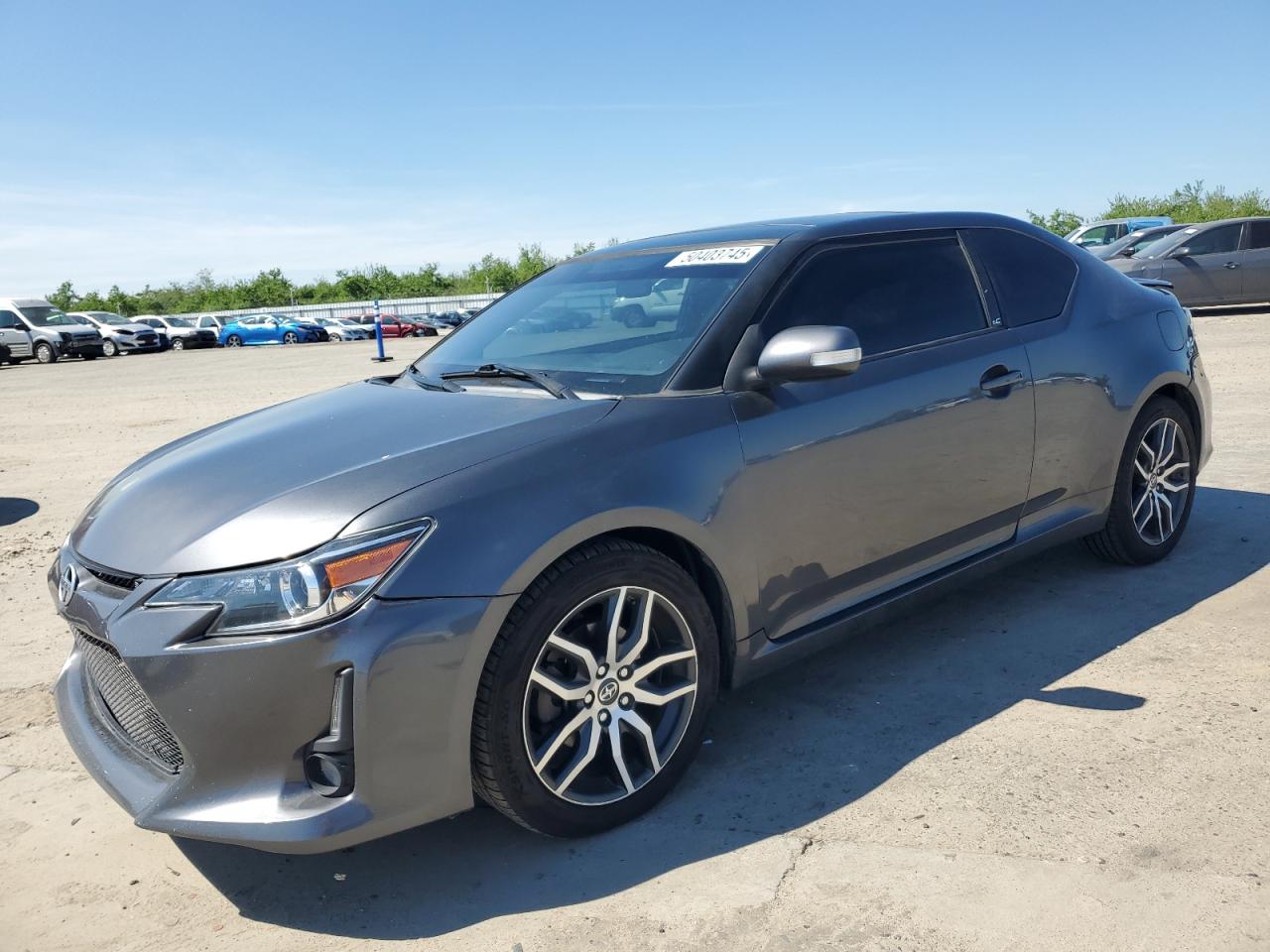 2014 Scion tC, VIN JTKJF5C78E3068621 — Rear end