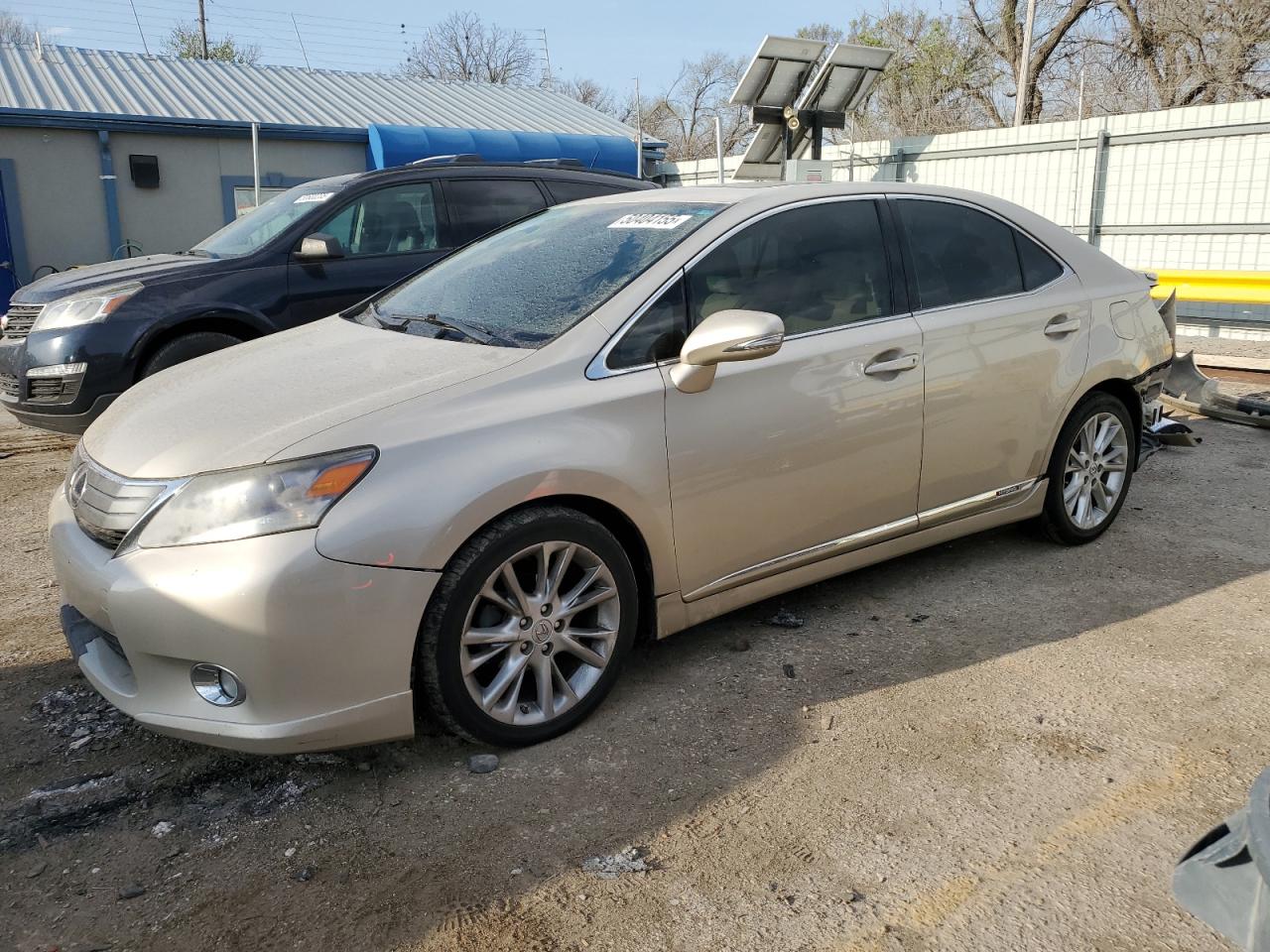 2011 Lexus HS 250h, VIN JTHBB1BAXB2045936 — Rear end