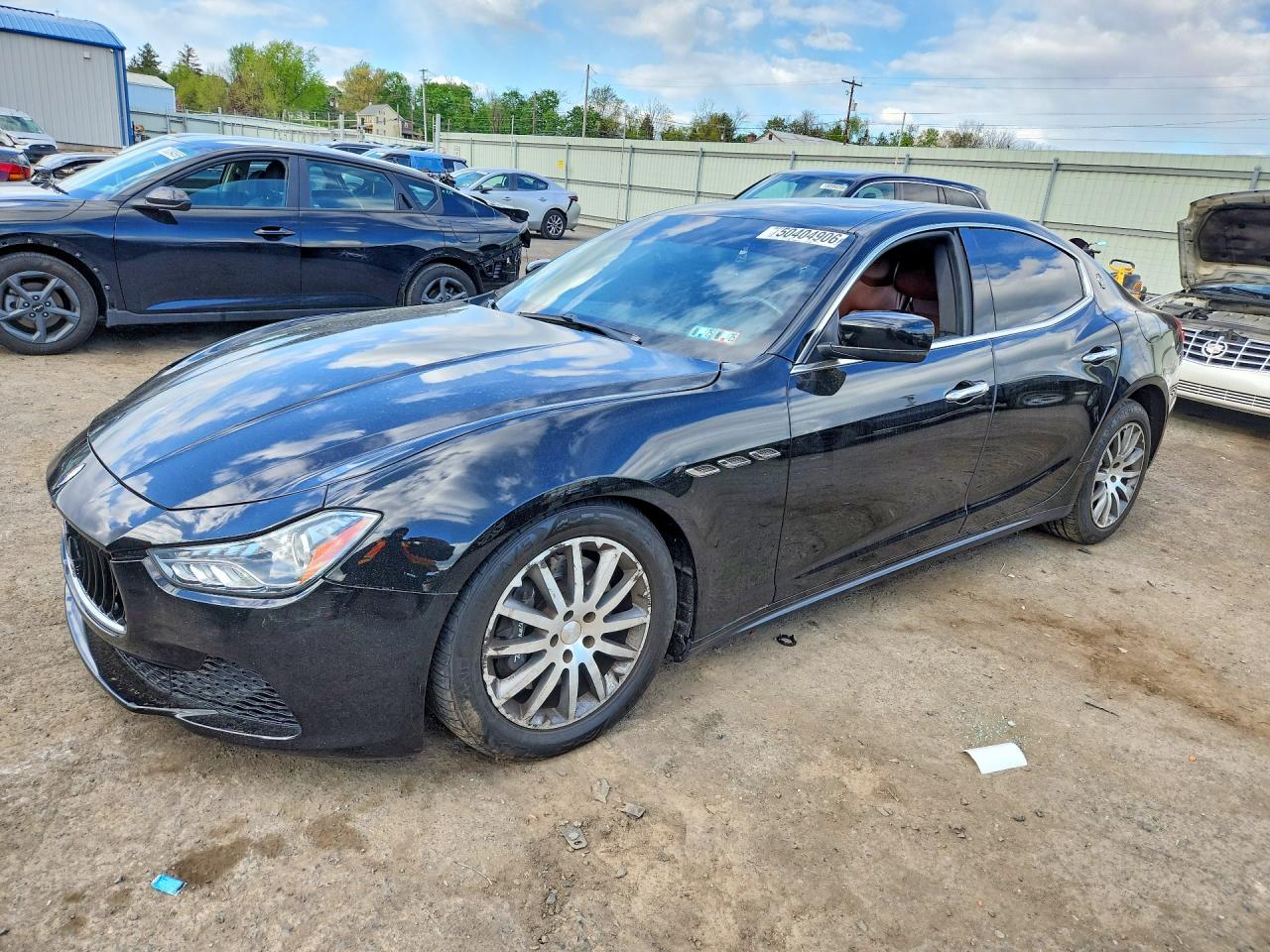 2014 Maserati Ghibli S Q4, VIN ZAM57RTA6E1096448 — Undercarriage