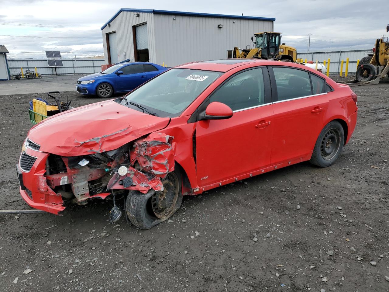 2014 Chevrolet Cruze 1LT, VIN 1G1PD5SB8E7313657 — All over