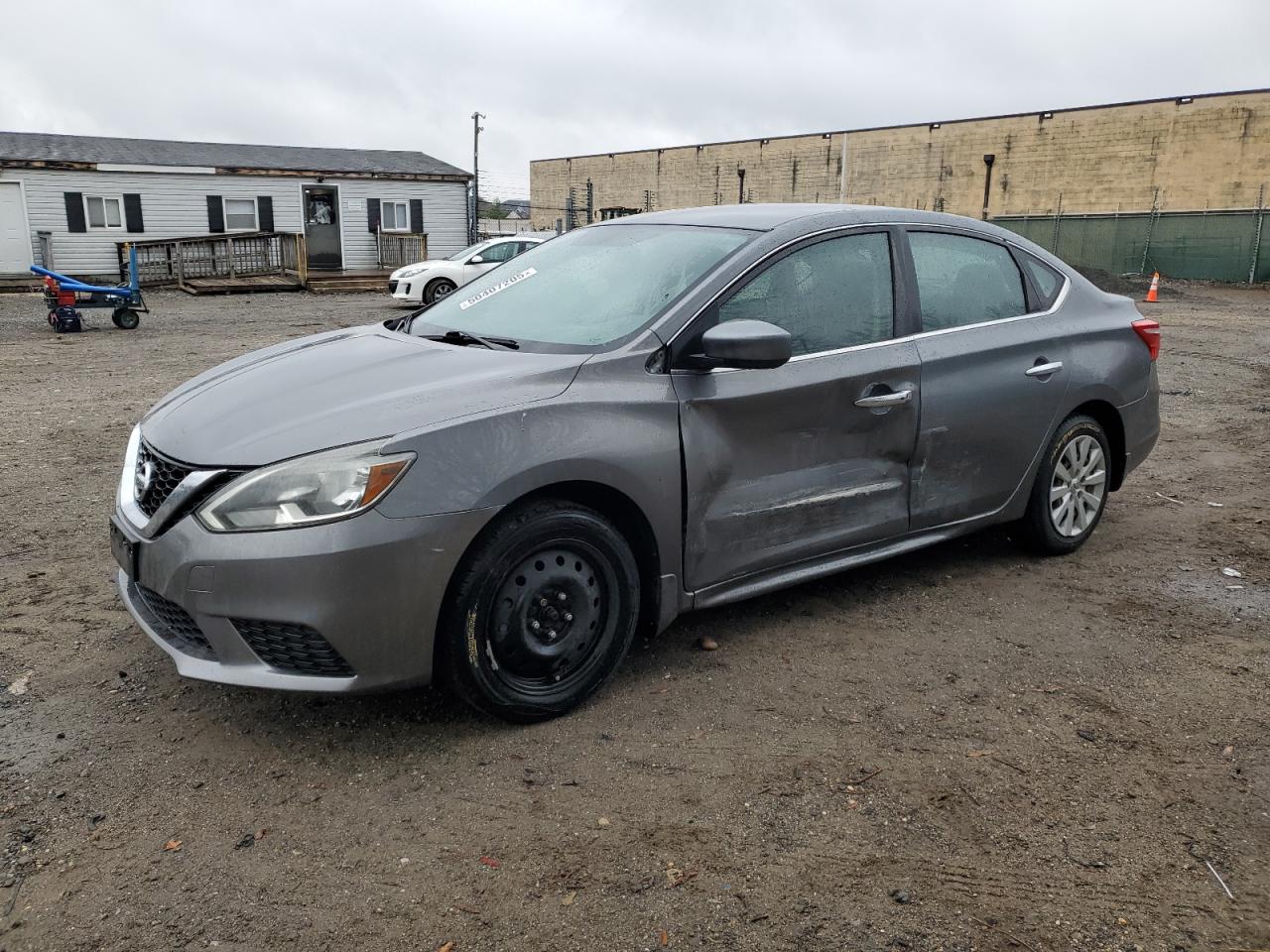 2016 Nissan Sentra SV, VIN 3N1AB7AP8GL673167 — Side