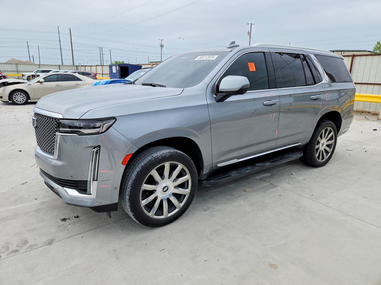 2023 Cadillac Escalade RWD Premium Luxury, VIN 1GYS3BKL0PR235341 — Water / flood