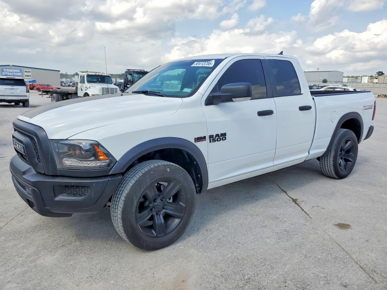 2021 Ram 1500 Warlock, VIN 1C6RR7GT4MS595717 — Prior damage history