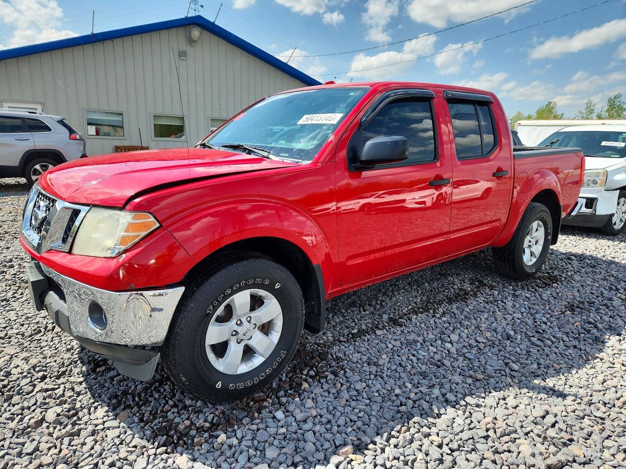 2011 Nissan Frontier SV, VIN 1N6AD0EVXBC422711 — Front end