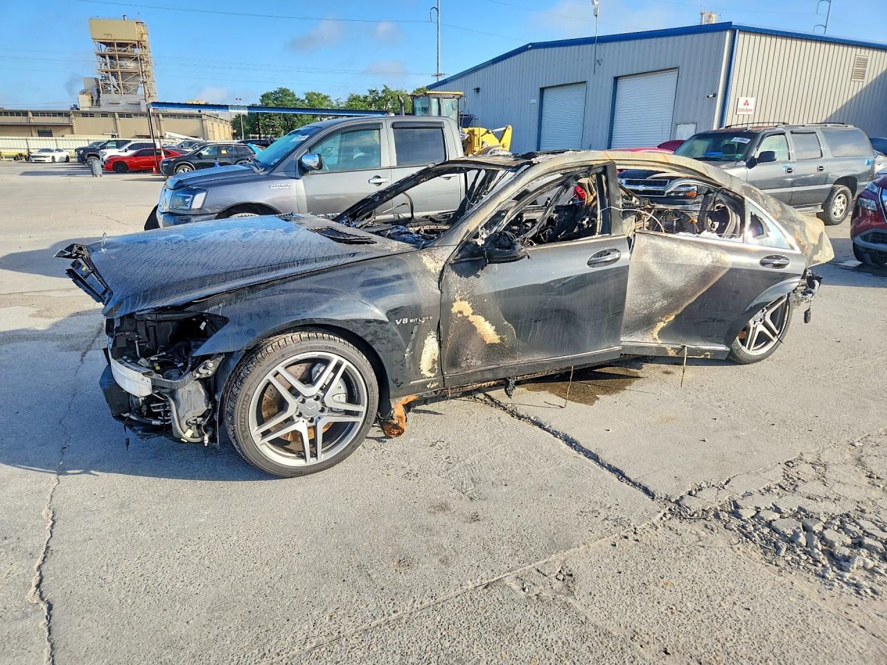 2012 Mercedes-Benz S 63 AMG, VIN WDDNG7EB3CA458320 — Burn