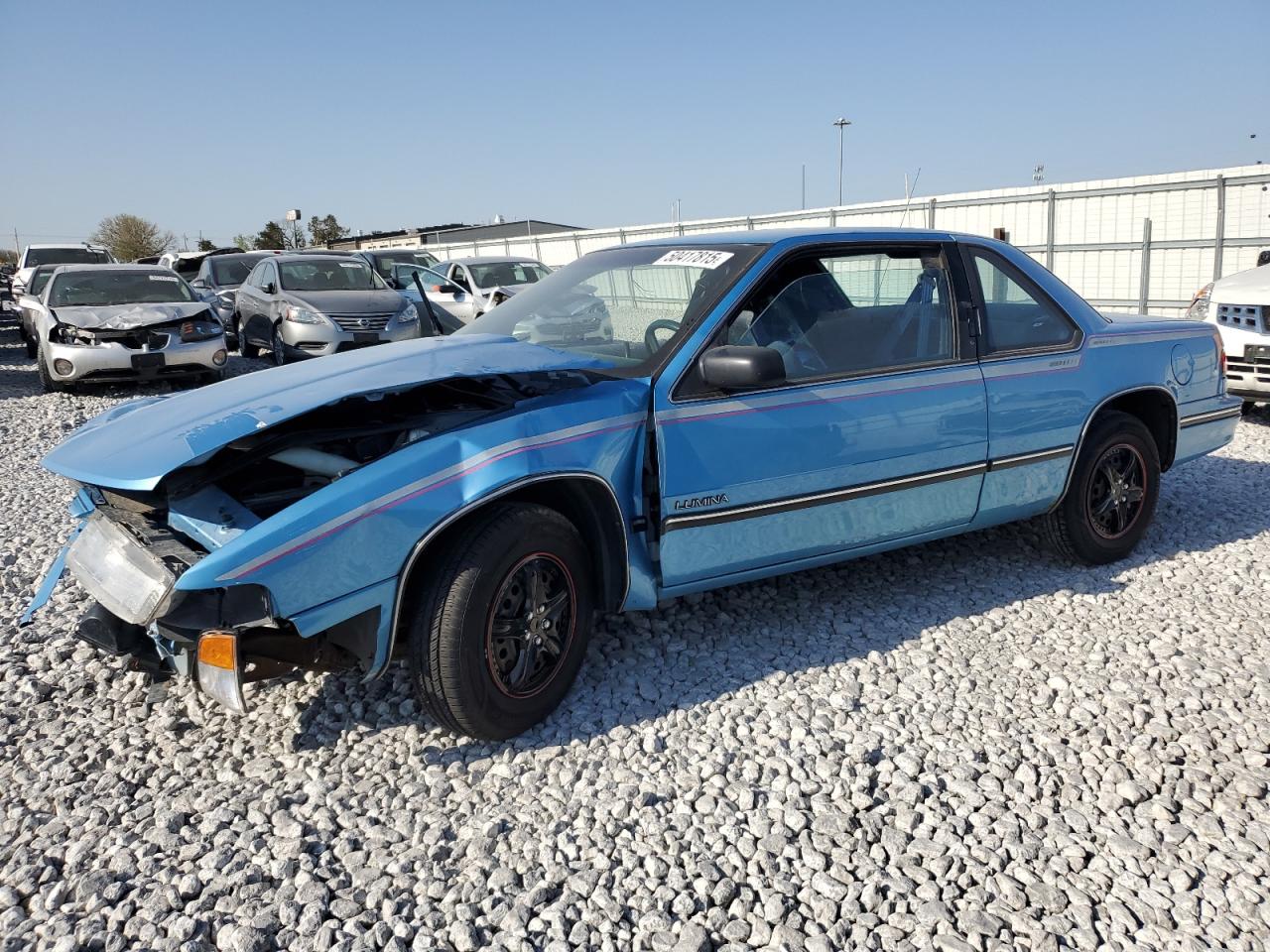 1992 Chevrolet Lumina, VIN 2G1WL14T1N9253653 — Front end