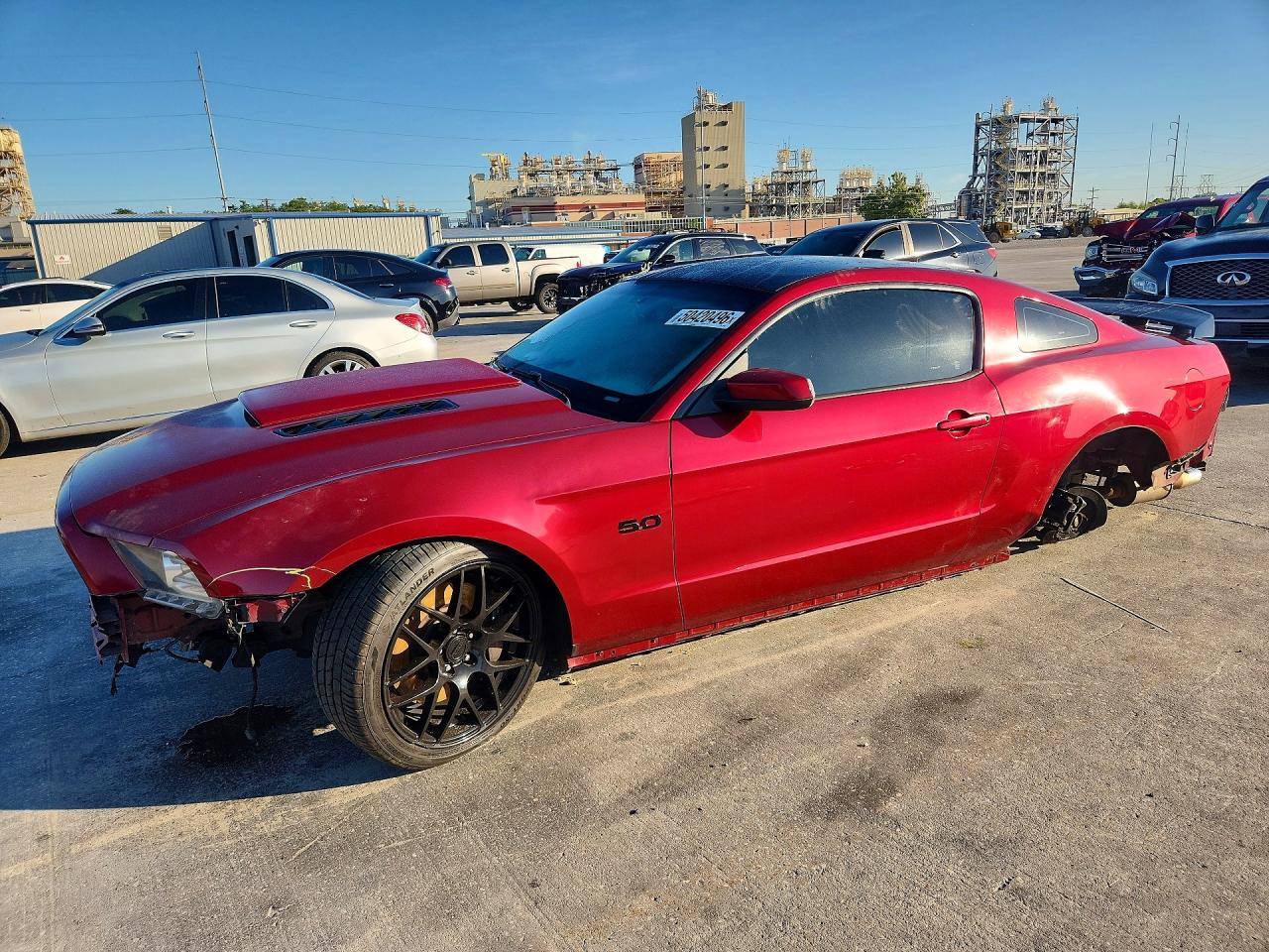 2014 Ford Mustang GT Premium, VIN 1ZVBP8CF5E5214458 — All over