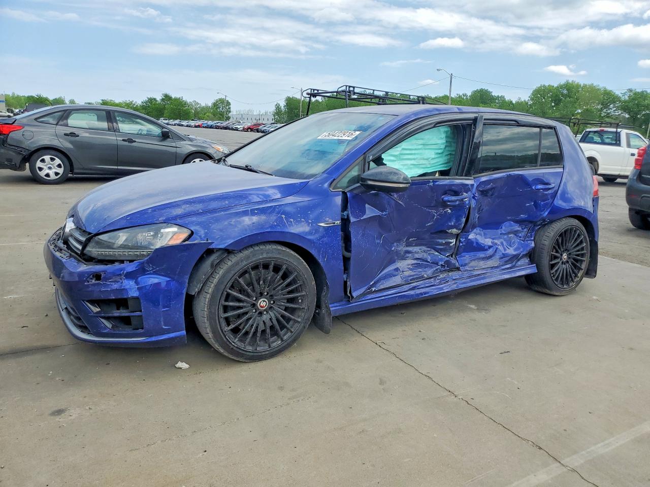 2017 Volkswagen Golf R, VIN WVWWF7AU6HW074986 — Side